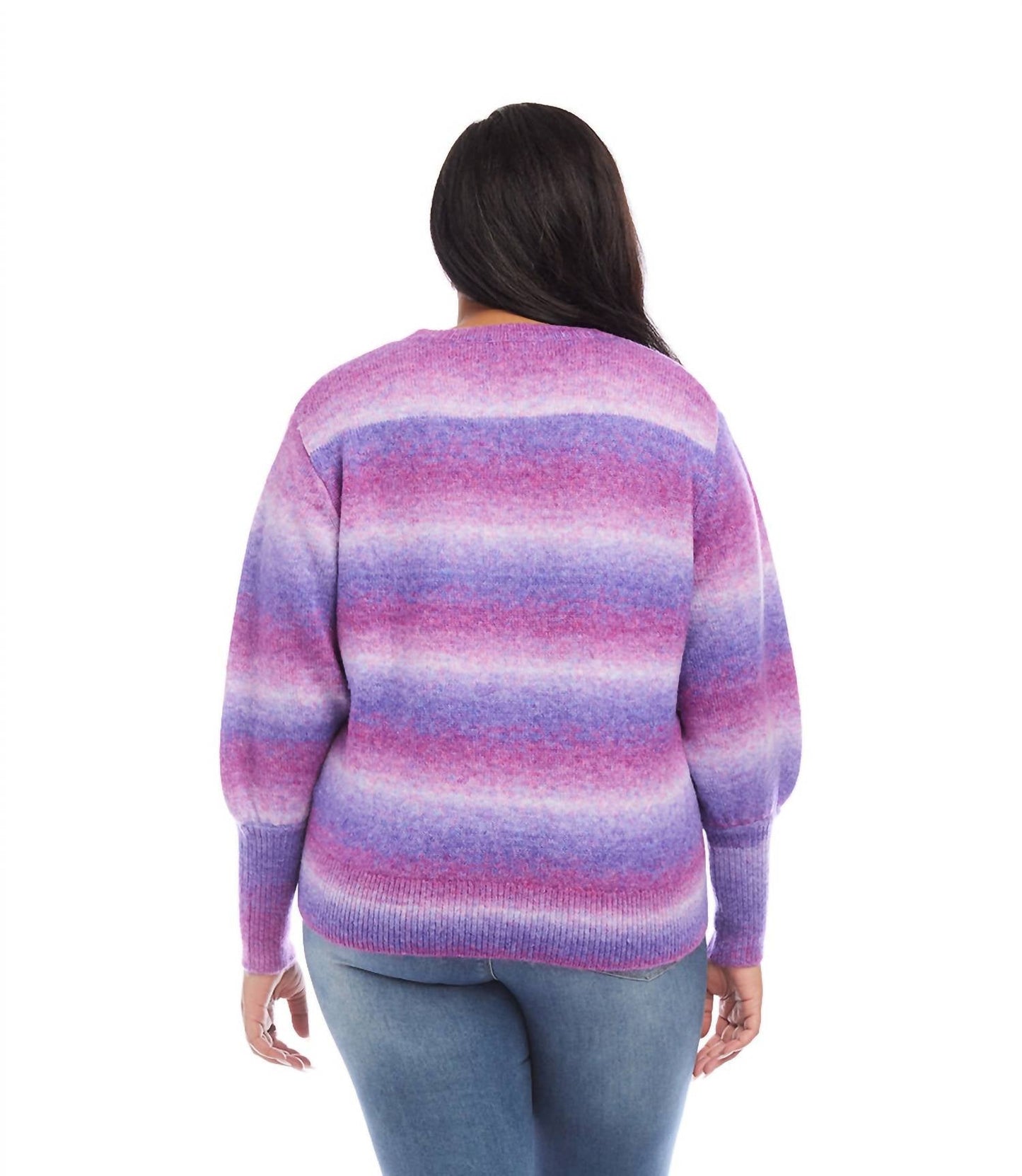 Karen Kane - Plus Size Blouson Sleeve Sweater
