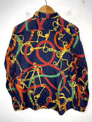 Ralph Lauren - Equestrian Button Front Long Sleeve Shirt