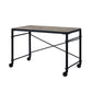 Oklarth Rustic Writing Desk - Black / Oak