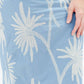 Arose Studio - Embroidered Halter Maxi Dress