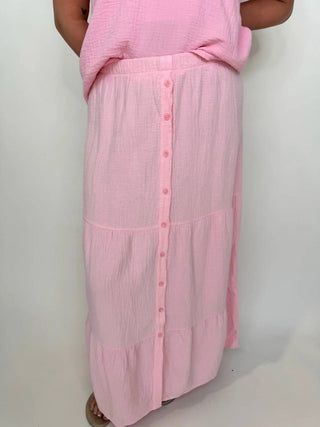 Bobi - Tiered Maxi Skirt