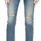 Calvin Klein - Women's High Rise Straight Jeans
