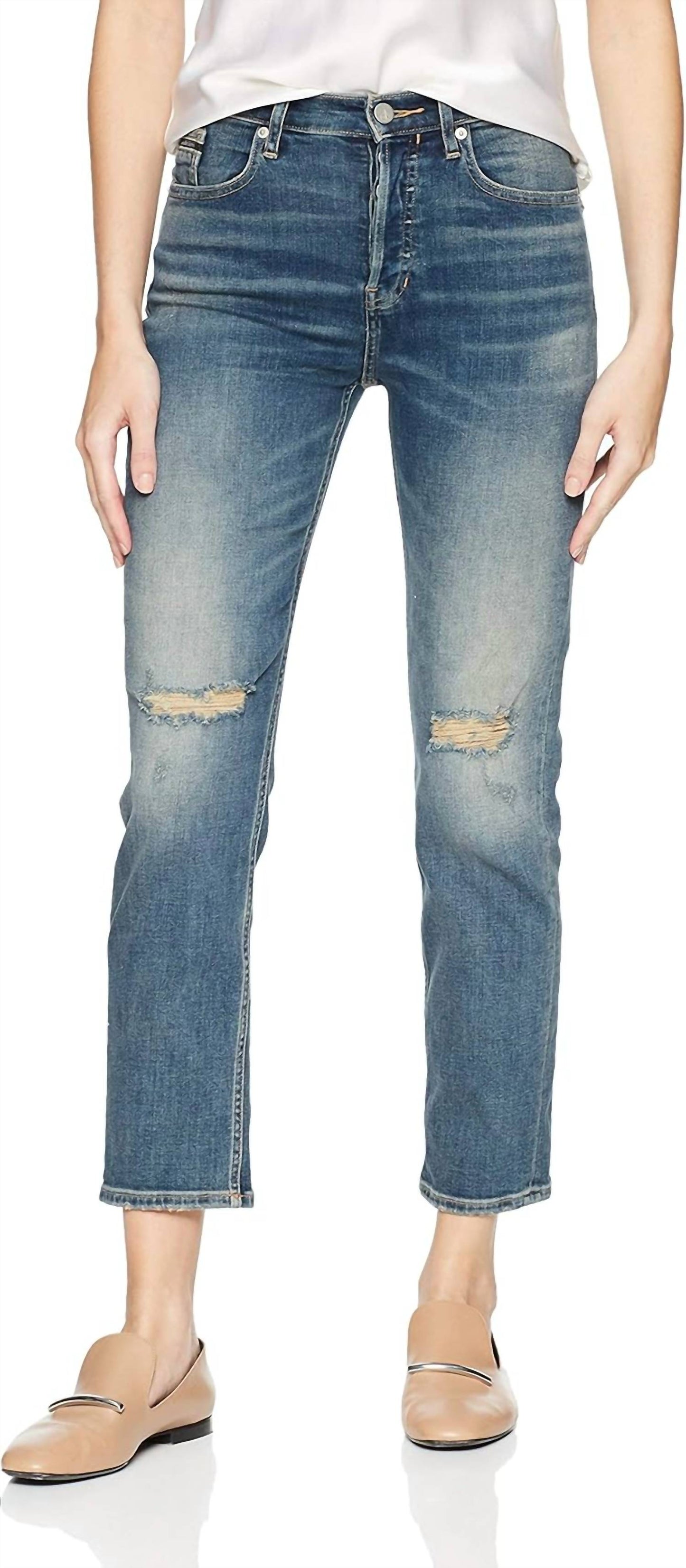 Calvin Klein - Women's High Rise Straight Jeans