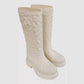 Valentino Garavani - Women's Rubber Rose Edition Atelier Knee Hi Boots