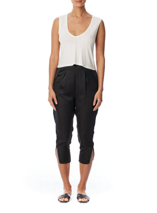 Lblc The Label - Brie Vegan Silk Pleated Pant