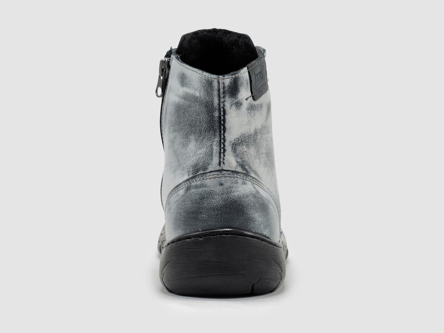 Kcr Group - Women's Original Wool-lined Zip-up Leather Boots