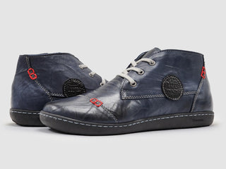 Kcr Group - Women's Medical-Sole Wool-Lined Zip-Up Leather Boots