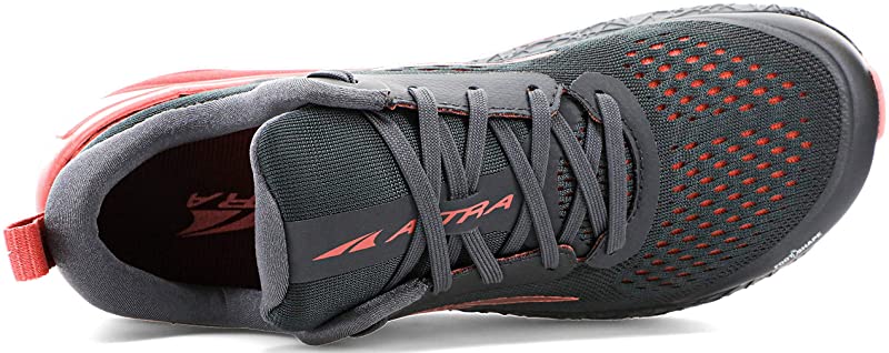 ALTRA Women's Paradigm 5 Road Running Shoes Gray/Coral/Port