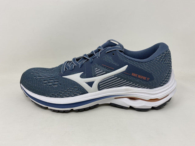 Mizuno Women's Wave Inspire 17 Running Shoe Blue Size 6.5 B(M) Us