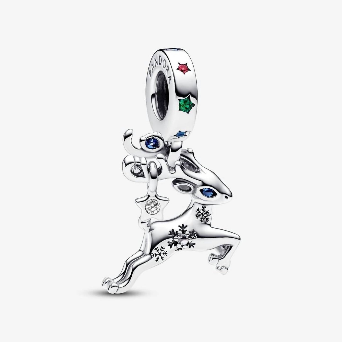 Pandora - Magical Christmas Reindeer Dangle Charm