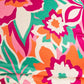 Le Lis - Painted Petals Crop Top
