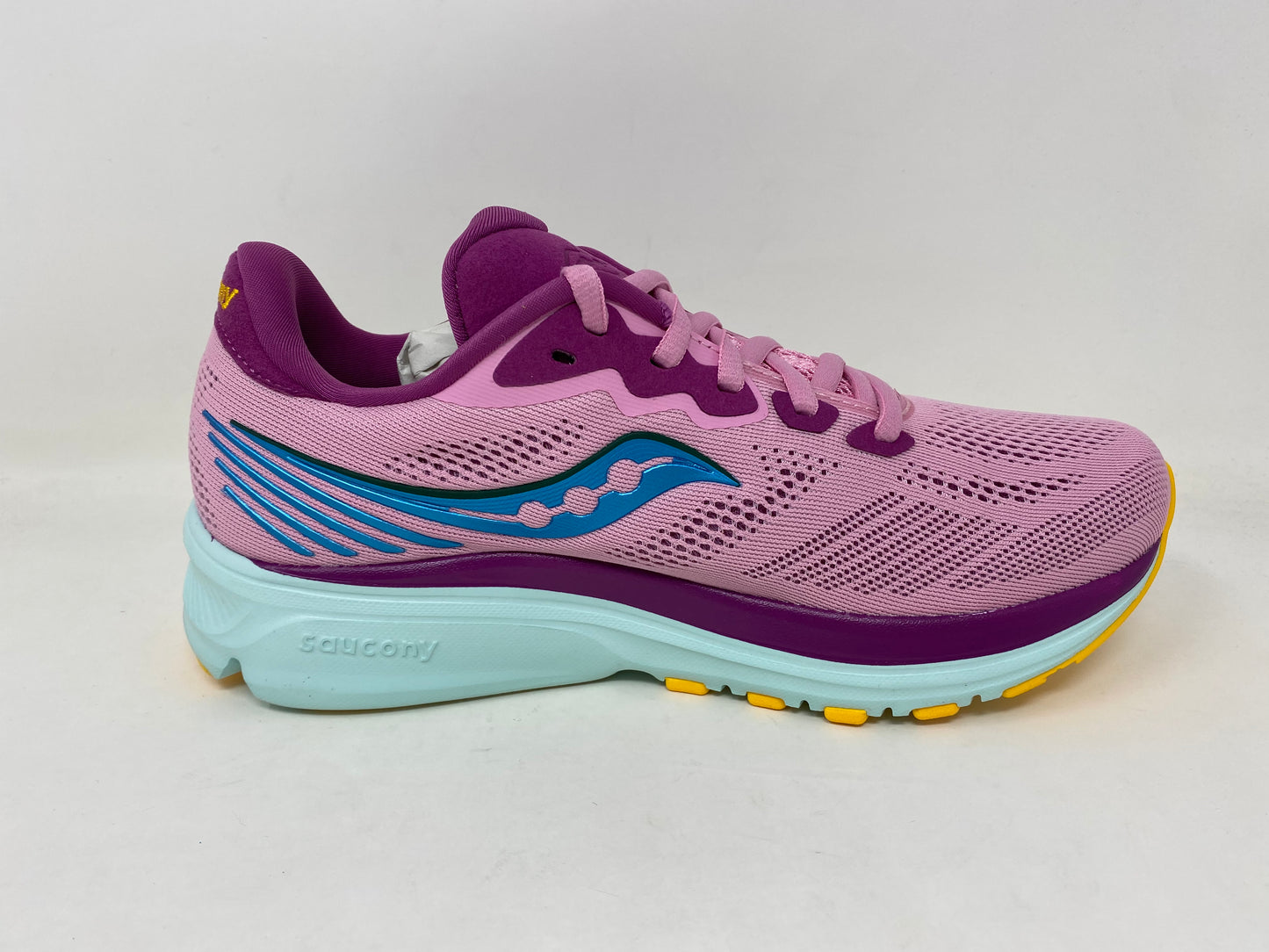 Saucony Women's Ride 14 Running Shoes Future Pink Size 7 B(M) Us