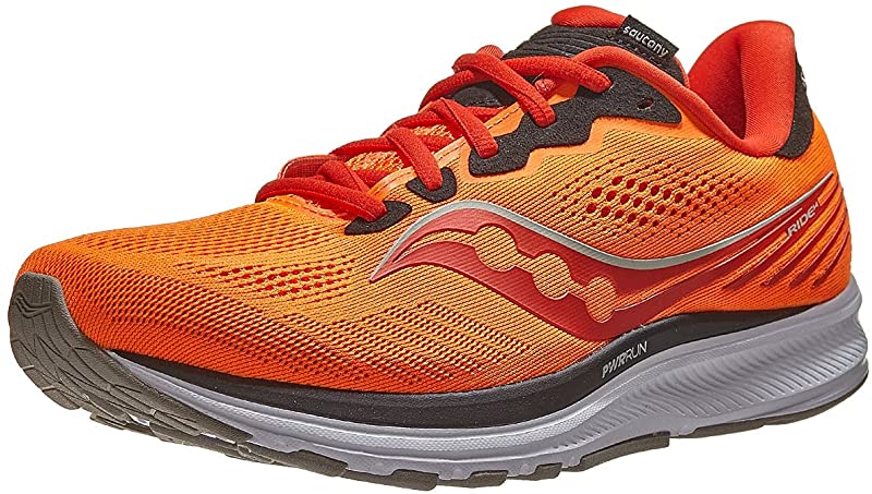 Saucony Men's Ride 14 Running Vizi/Scarlet