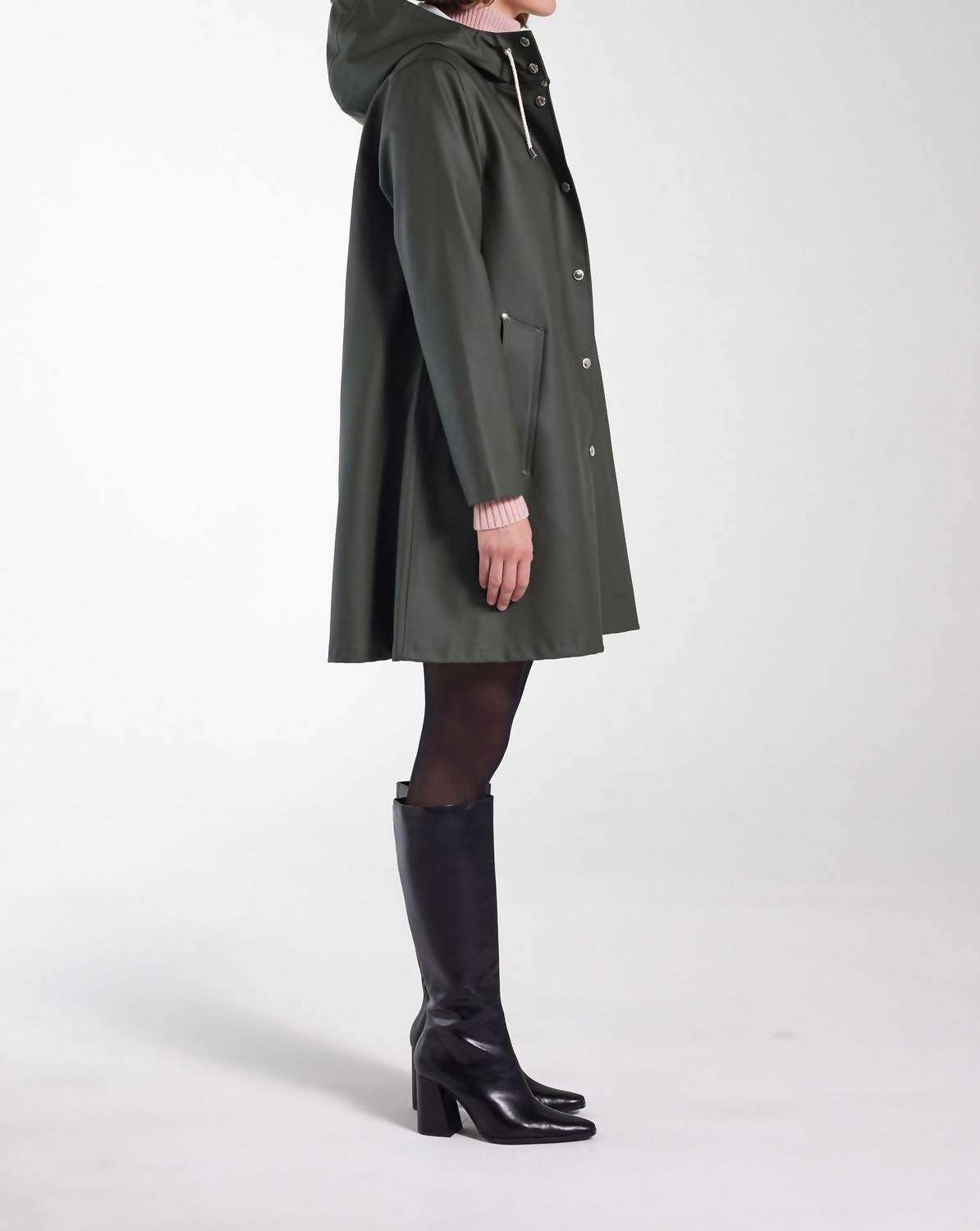 Stutterheim - Mosebacke Suede Raincoat Jacket