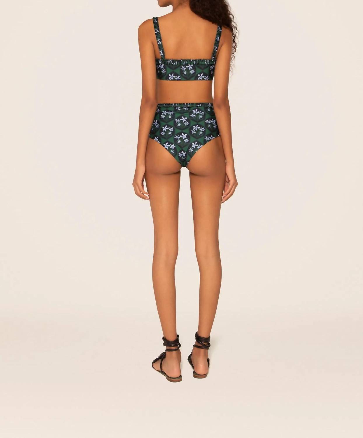 Agua By Agua Bendita - Olmo Chan Chan Esmeralda Bikini Top