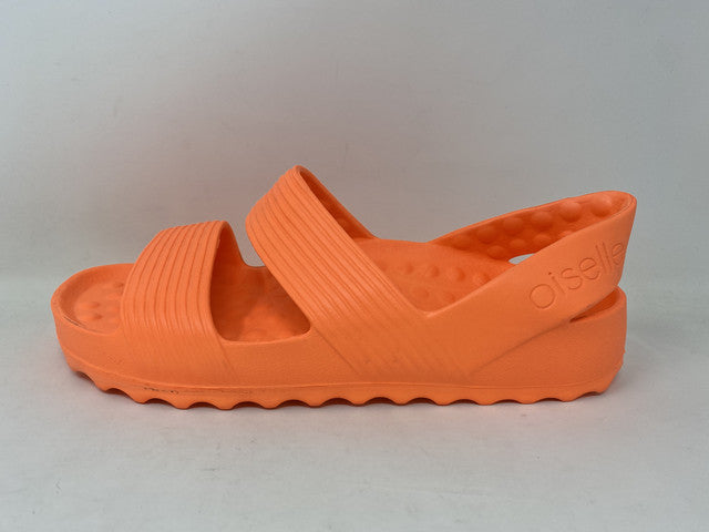 Oiselle Women's Sport Sandals Snap Orange
