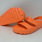 Oiselle Women's Sport Sandals Snap Orange Size 11-11.5 B(M) US