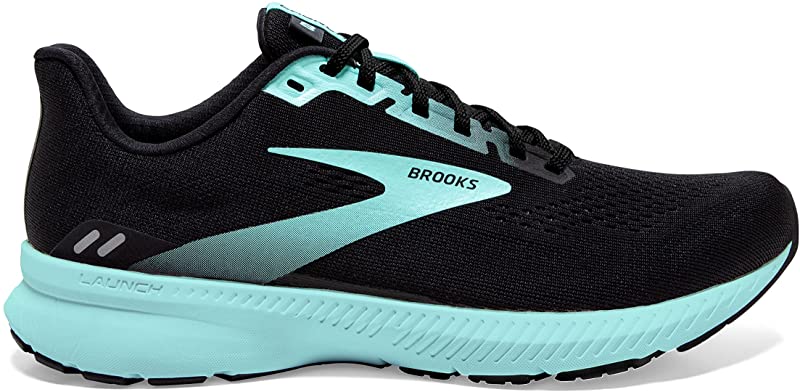 Brooks Women's Launch 8 Running Black/Ebony/Blue Tint