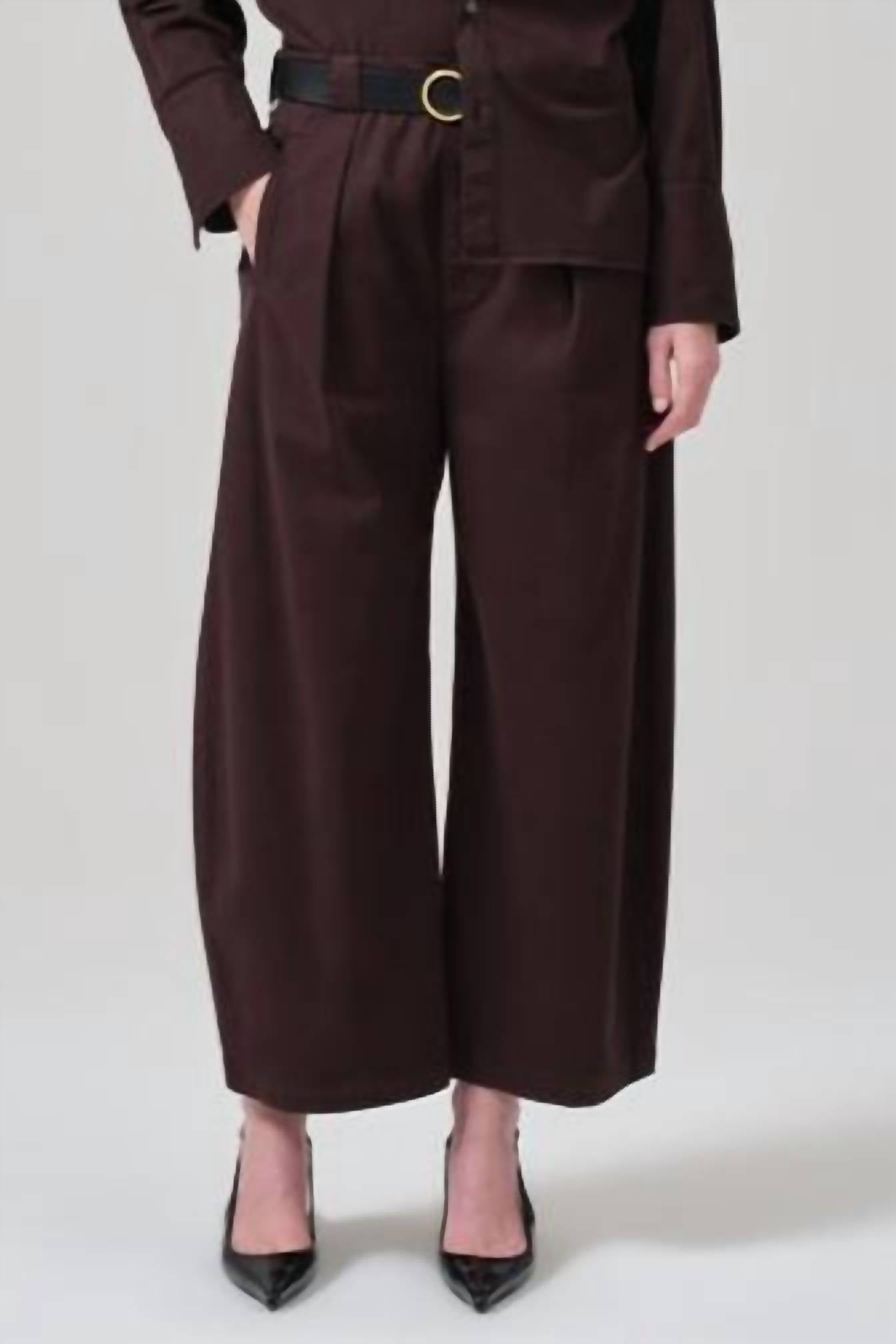 Citizens Of Humanity - Cara Cropped Pleated Trouser
