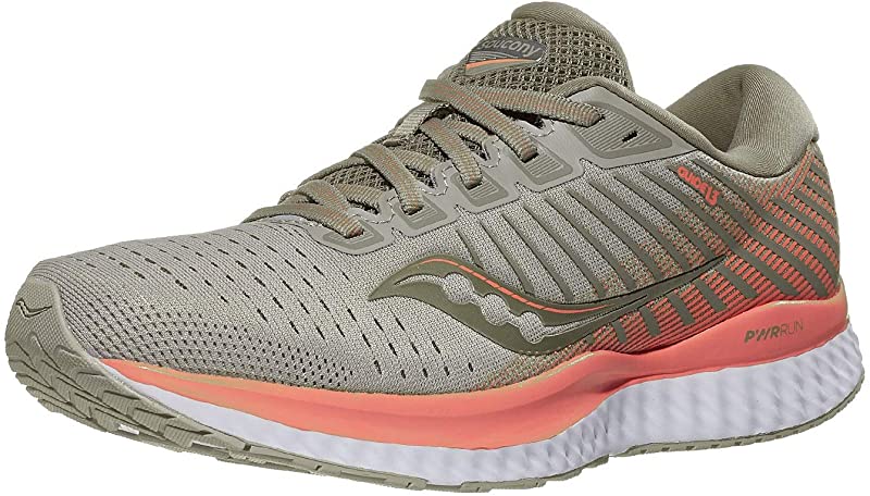 Saucony Women's Guide 13 Running Moonrock/Coral