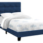 Transitional Upholstered Bed Frame