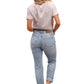 Judy Blue - American Stars Mid-Rise Cuffed Boyfriend Jeans