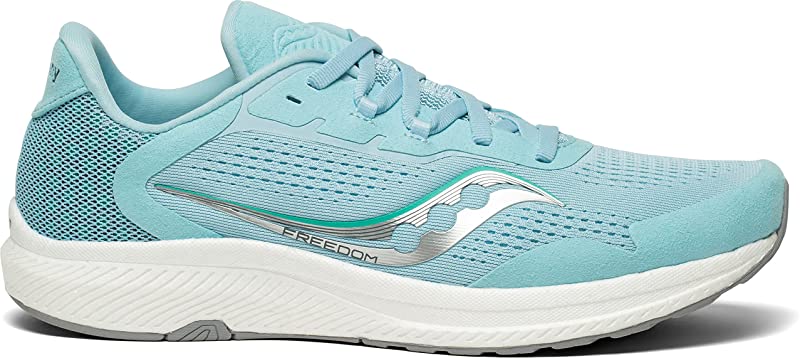 Saucony Women's Freedom 4 Running Powder/Jade Size 7 B(M) US