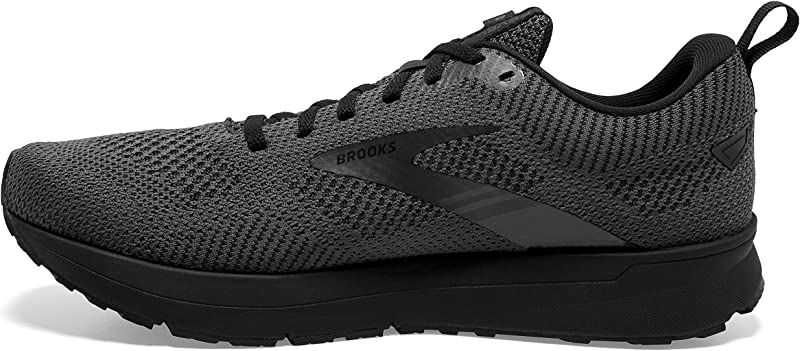 Brooks Men's Revel 5 Running Shoes Black Size 7.5 D(M) US