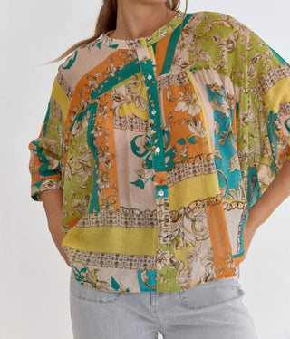 Entro - Combo Button Up Top