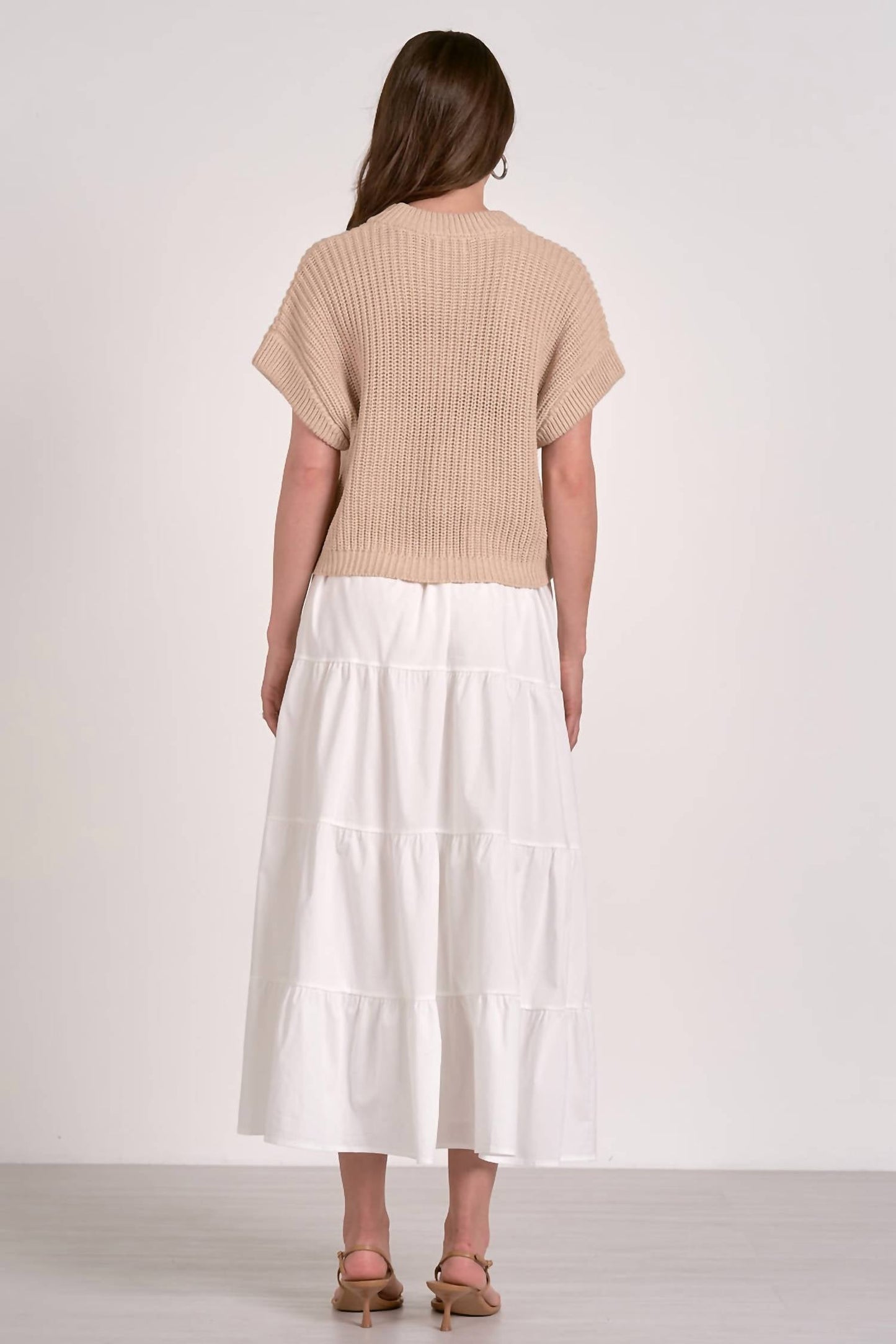 Elan - Sweater Combo Dress