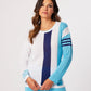 French Kyss - Color Block Scoop Neck Top