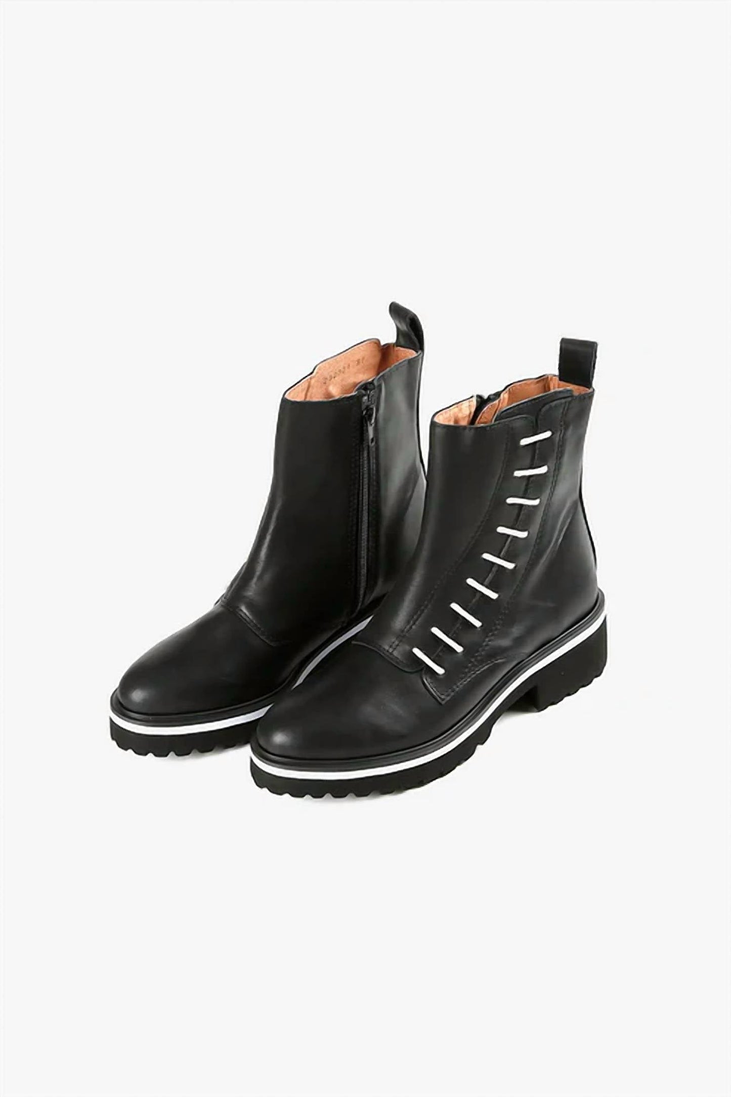All Black - Women's Side Cord Bootie