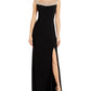 Adrianna Papell Women's Black Embellished Jersey Gown - Size 2
