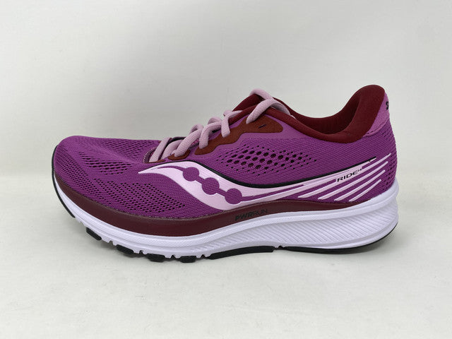 Saucony Women's Ride 14 Running Shoes Razzle/Fairytale Size 6 B(M) Us