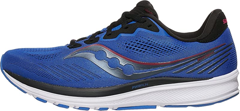 Saucony Men's Ride 14 Running Shoes Royal/Space/Lime Size 15 D(M) US