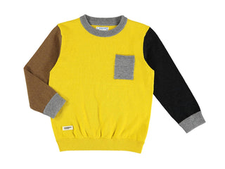 Mayoral - Color Block Boy Sweater