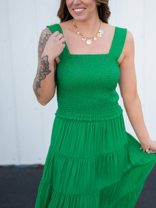 Sadie & Sage - Socialize Smocked Tank Top