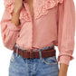 Free People - Hit The Road Button-down Blouse