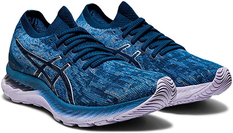 ASICS Women's Gel-Nimbus 23 Knit Running Shoes Gray Size 7 B(M) US