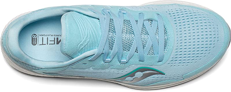 Saucony Women's Freedom 4 Running Shoes Powder/Jade Size 9 B(M) US