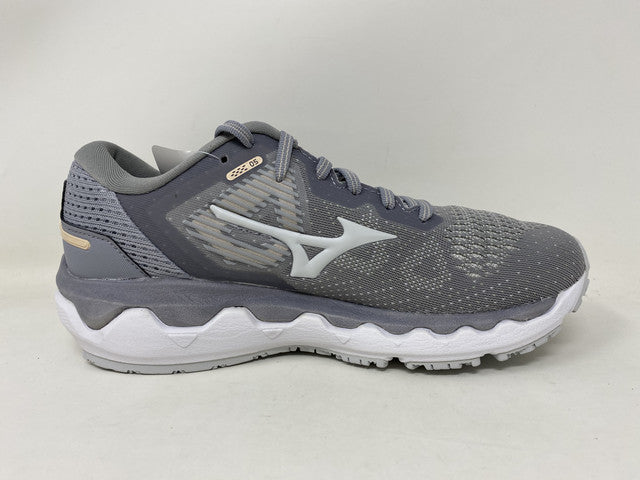 Mizuno Women's Horizon 5 Running Shoes Filgre/Barly Blue Silver Size 7.5 B(M) US