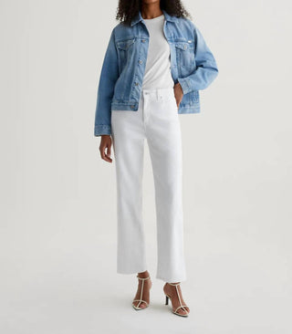 Ag Jeans - Brinley Crop Mid-rise Straight Jeans