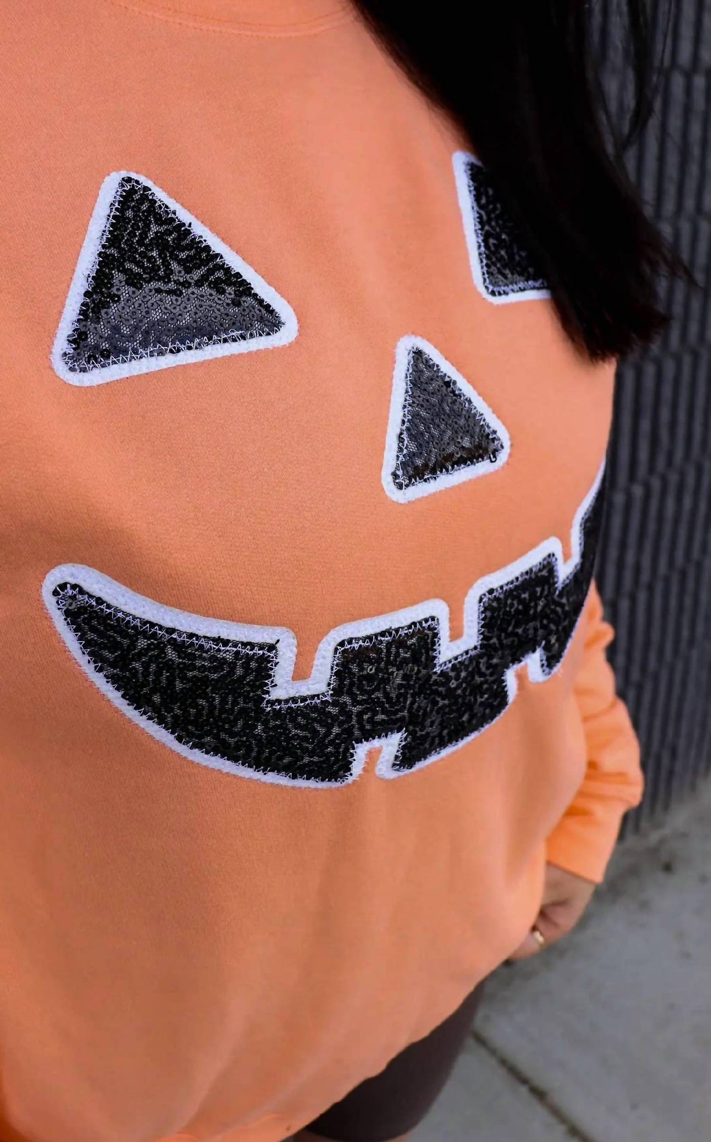 Shop Southern Belle - Women's Spooky Pumpkin Halloween Sweatshirt