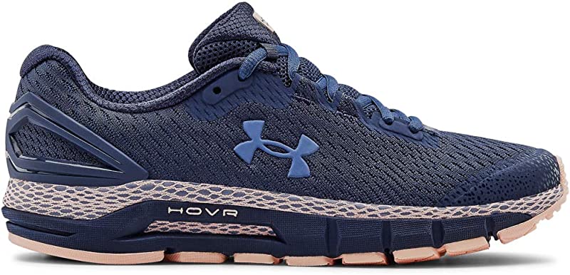 Under Armour Women's HOVR Guardian 2 Running Shoes Blue Ink/Peach Size 8 B(M) US