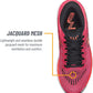361 Degrees Women's Sensation 4 Running Shoes Rosette/Hazard Size 6.5 D(W) US
