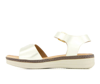 Andrea - Women's Comfort Sandals With Hook And Loop Closure