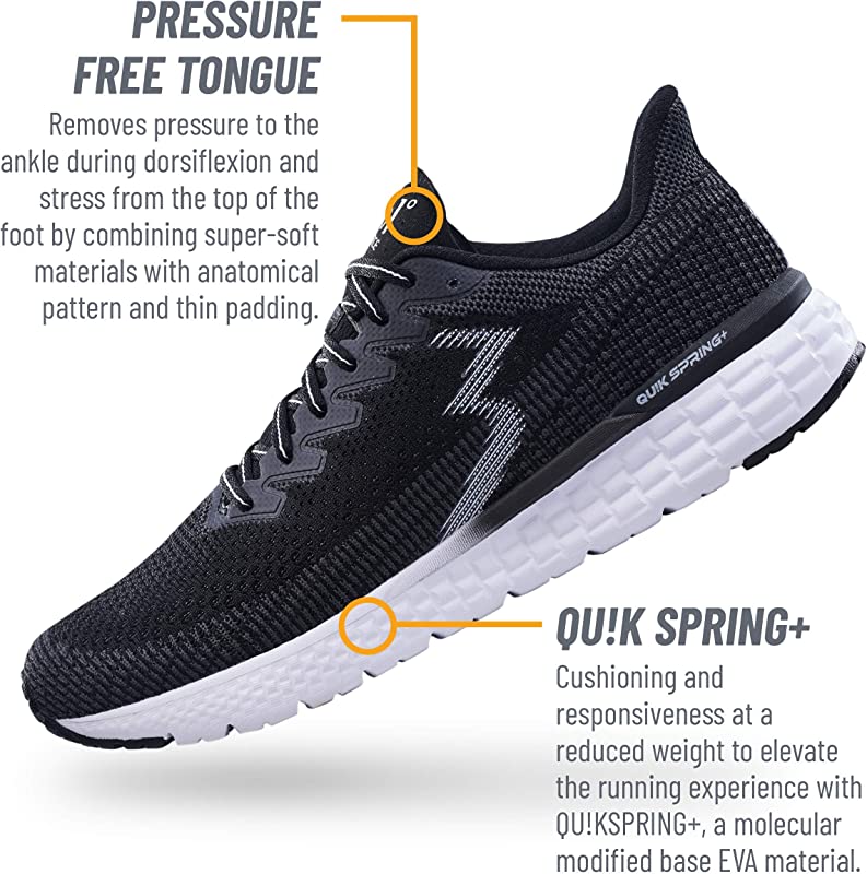361 Degrees Women's Fierce Running Shoes Black Size 10 B(M) US