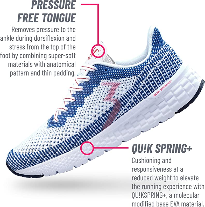 361 Degrees Women's Fierce Running Shoes Blue Size 9.5 B(M) US