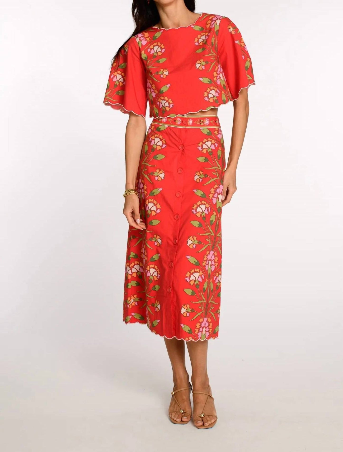 Elizabeth James The Label - Paloma Top-Indian Flower