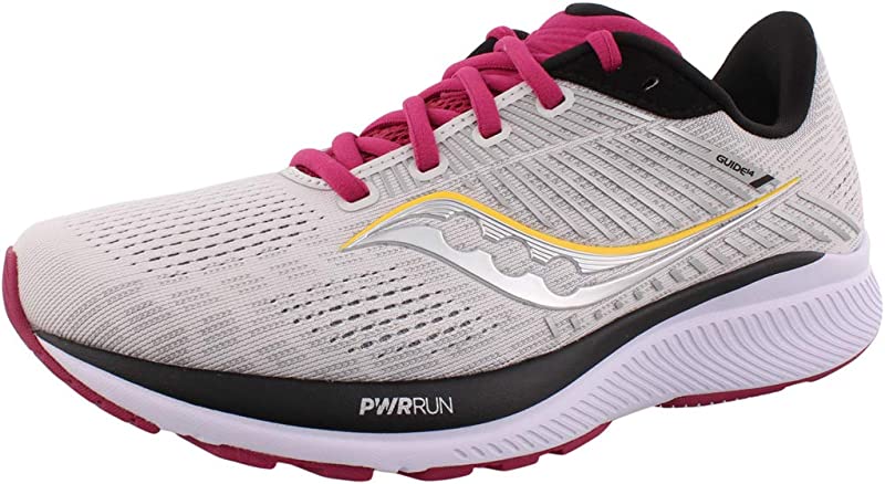 Saucony Women's Guide 14 Running Shoes Alloy/Cherry Size 7 B(M) US